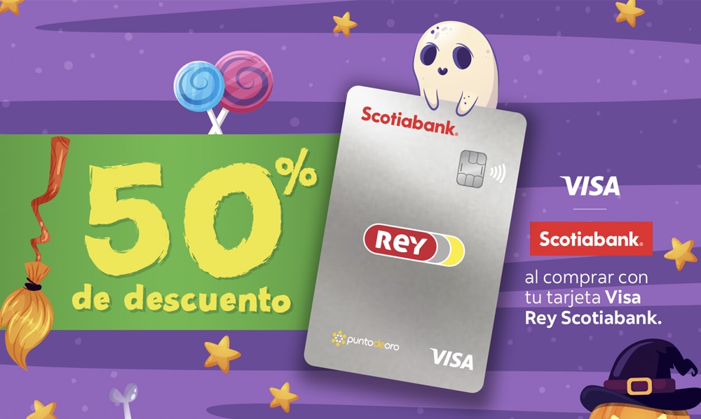 Rey 50% descuento